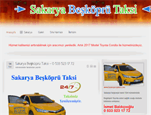 Tablet Screenshot of beskoprutaksi.com